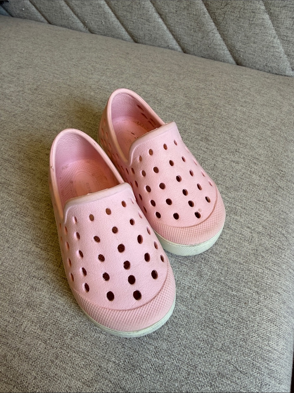 Water-Ready Kids Slip-On Shoes in Pink